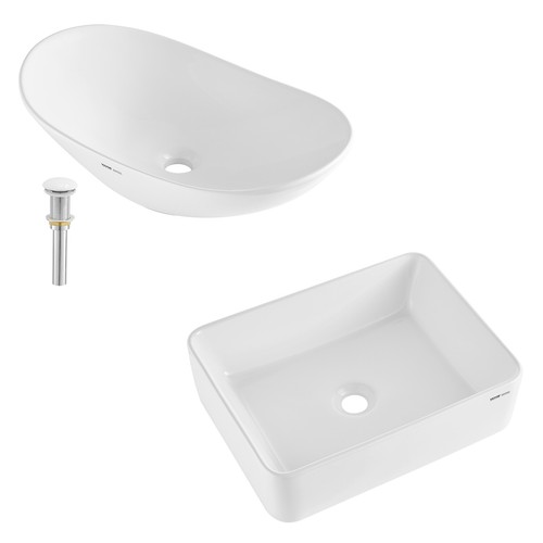 Modern ceramic vessel - ceramic, sink
